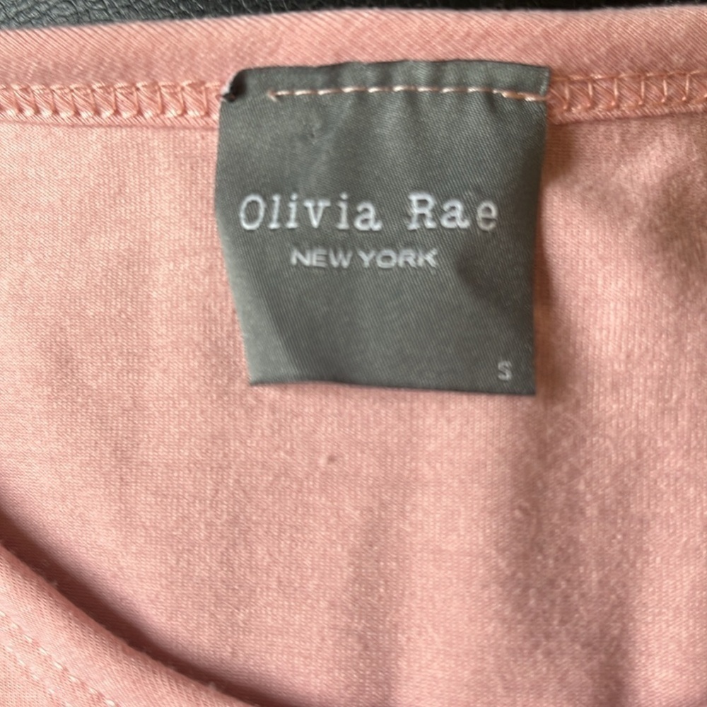 Olivia Rae Muscle Tank with Ruched Sides - Picture 5 of 5